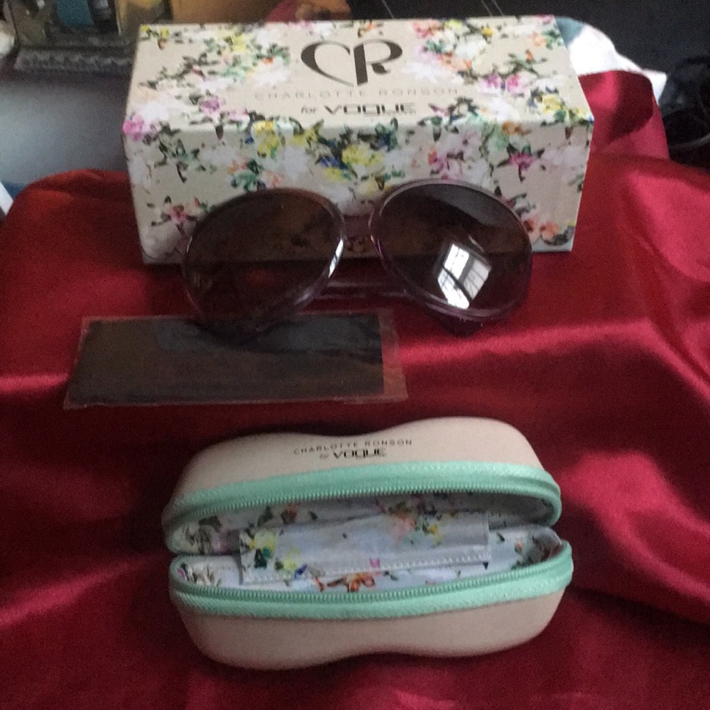 Beautiful shades. Charlotte Ronson for Vogue